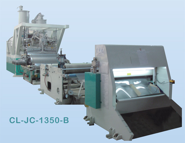 雙色塑膠片材擠出機(jī)（抽板機(jī)）